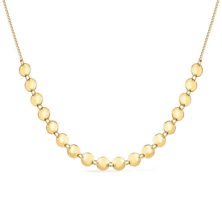 Chocker Dourada Esferas com Extensor