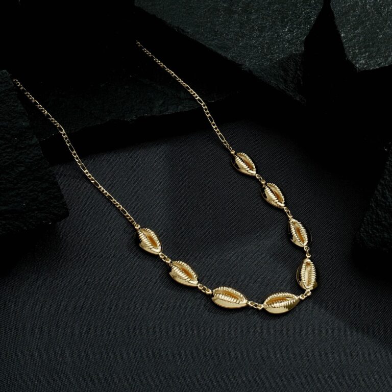Colar Dourado Búzios - Imagem 3